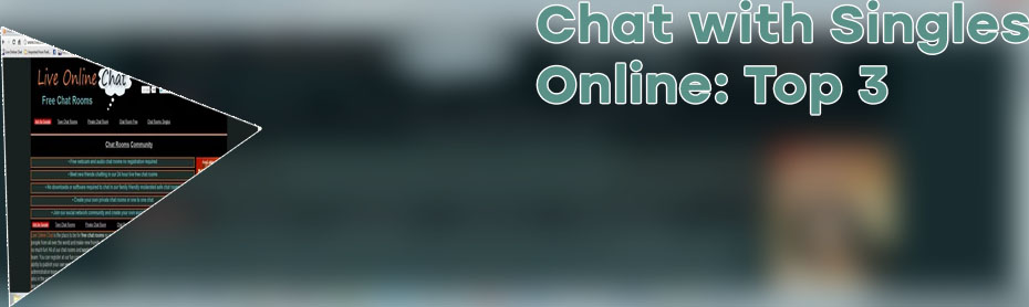 Chat rooms singles
