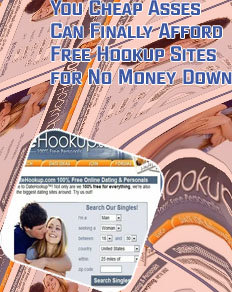 Hookup free no credit card